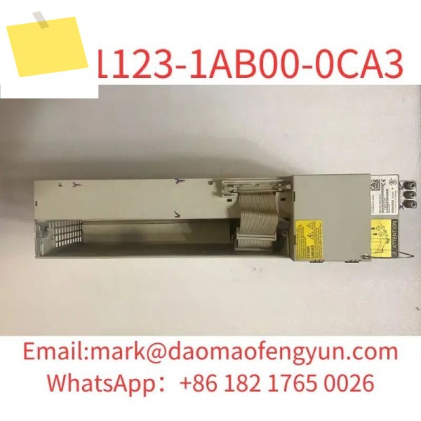6SN1123-1AB00-0CA3 중고 테스트 완료 양호한 상태 SIMODRIVE 611 전원 모듈 2 축 50A 제품 이미지