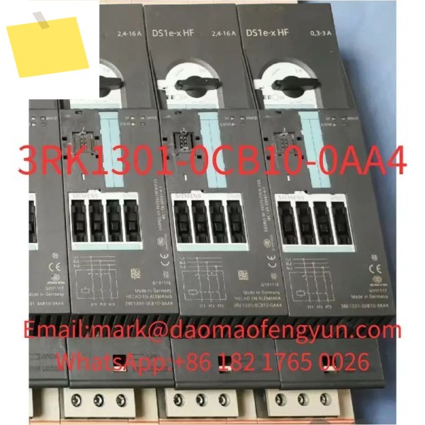 3RK1301-0CB10-0AA4 ET200S 고급 기능 DOL 스타터용 DS1E-X 양호한 상태로 테스트됨 제품 이미지