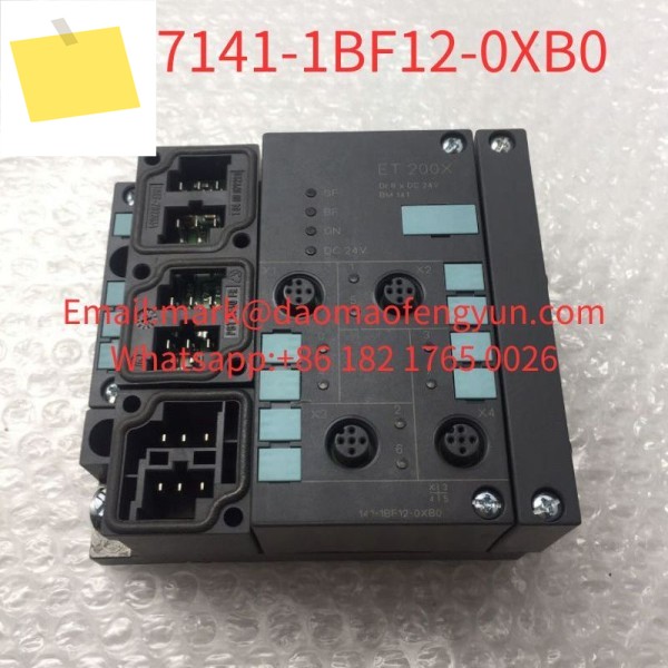 6ES7141-1BF12-0XB0 신품 SIMATIC DP, 기본 모듈 BM 141 ET 200X, 8 DE 24 V DC 제품 이미지