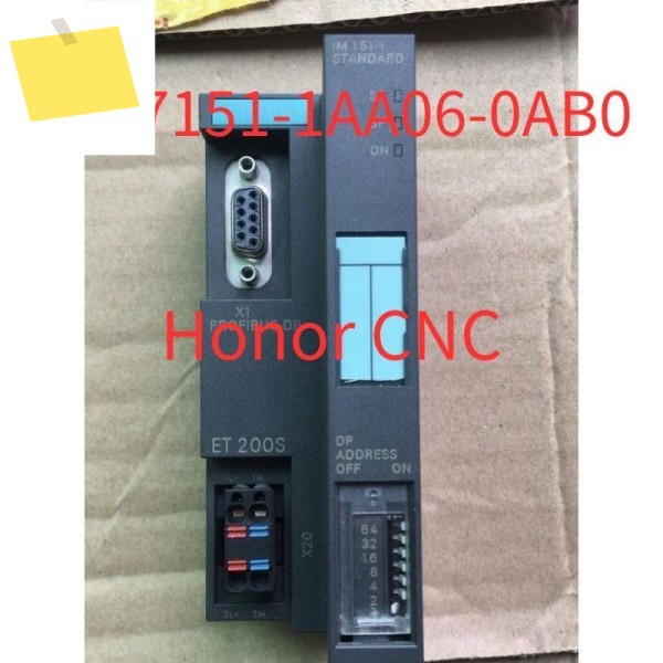 6ES7151-1AA06-0AB0 중고 테스트 완료 양호한 상태 SIMATIC DP, 인터페이스 모듈 IM 151-1 ET 200S용 표준 제품 이미지