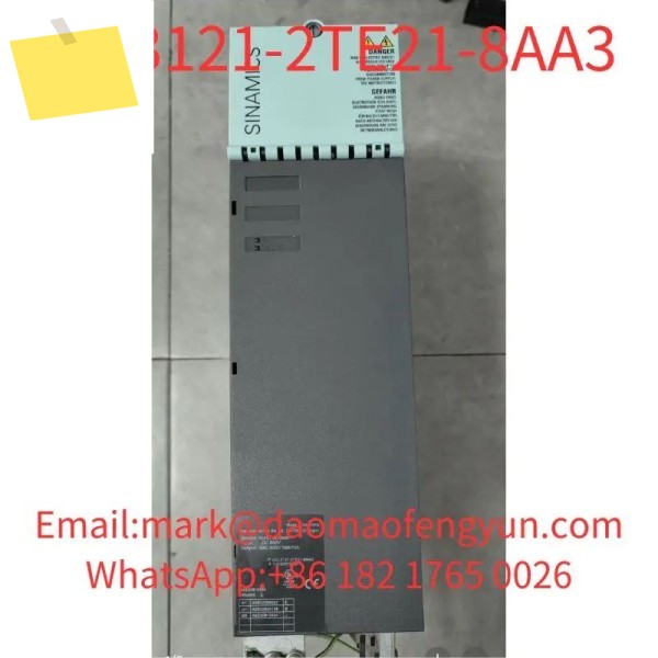 6SL3121-2TE21-8AA3 중고 테스트 완료, 양호한 상태 SINAMICS S120 이중 모터 모듈 제품 이미지