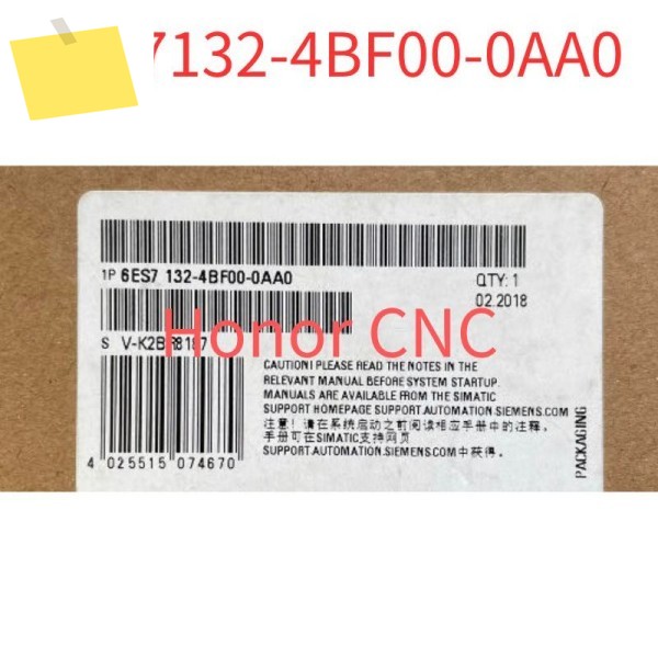 6ES7132-4BF00-0AA0 ET 200S용 전자 모듈, 8 DO 24 V DC0.5 A, 15 mm 폭, 포장 장치당 1개 단위 제품 이미지