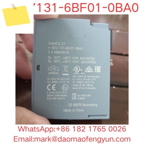 6ES7131-6BF01-0BA0 중고 테스트 완료 양호한 상태, SIMATIC ET 200SP, 디지털 입력 모듈 제품 이미지