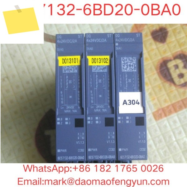 6ES7132-6BD20-0BA0 중고 테스트 완료, 양호한 상태 SIMATIC ET 200SP, 디지털 출력 모듈 제품 이미지