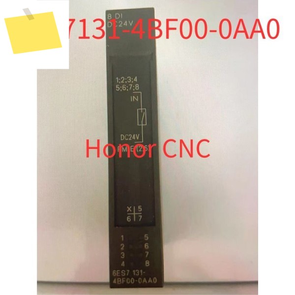 6ES7131-4BF00-0AA0 중고 테스트 완료, 양호한 상태 ET 200S용 전자 모듈, 8DI 24 V DC 15mm 폭, 포장당 1개 단위 제품 이미지