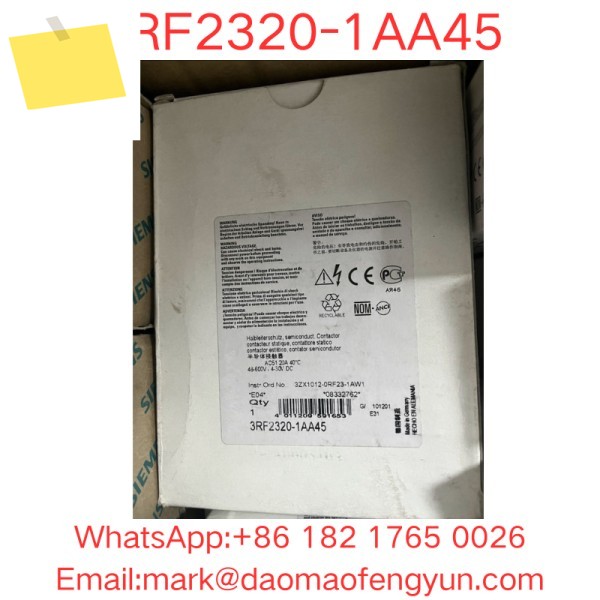 신품 3RF2320-1AA45 제품 이미지