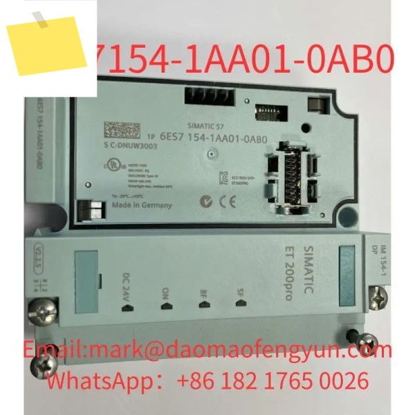 6ES7154-1AA01-0AB0 중고 테스트 완료, 양호한 상태 SIMATIC DP, PROFIBUS 인터페이스 모듈 IM 154-1 for ET 200 제품 이미지
