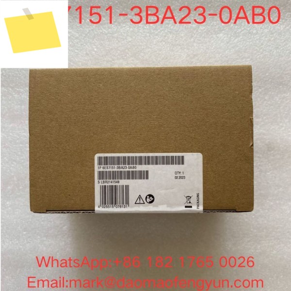 6ES7151-3BA23-0AB0 신품 SIMATIC DP, ET 200S용 인터페이스 모듈 IM 151-3 PN HF 제품 이미지