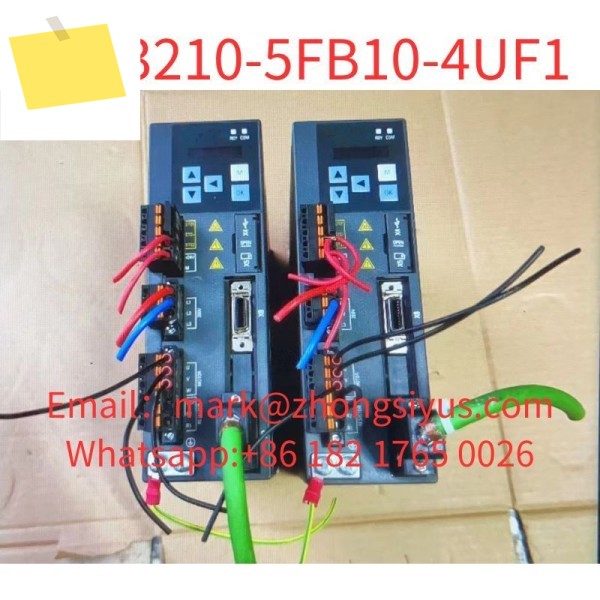 6SL3210-5FB10-4UF1 중고 테스트 완료 양호한 상태 SINAMICS V90, PROFINET 포함 제품 이미지