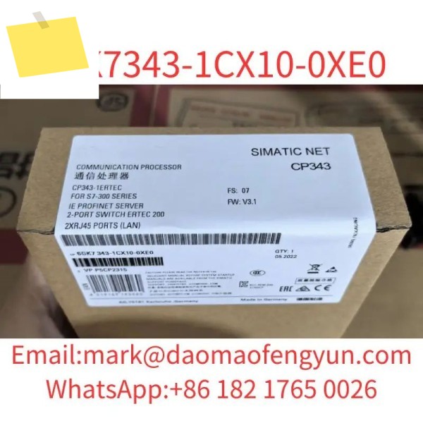 6GK7343-1CX10-0XE0 SIMATIC S7-300 연결신품 통신 프로세서 CP 343-1 Lean 제품 이미지