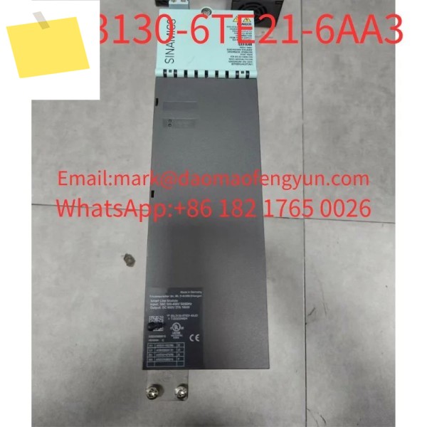 6SL3130-6TE21-6AA3 중고 테스트 완료 100% 양호한 상태로 확인됨 SINAMICS S120 라인 모듈 제품 이미지