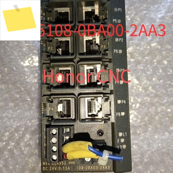 6GK5108-0BA00-2AA3 중고 테스트 완료, 양호한 상태 SCALANCE X108, 비관리형 IE 스위치 제품 이미지