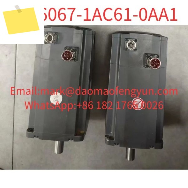 1FL6067-1AC61-0AA1 중고 테스트 완료 양호한 상태 SIMOTICS S-1FL6-1FL6 작동 전압 400V 3AC PN=2kW 제품 이미지