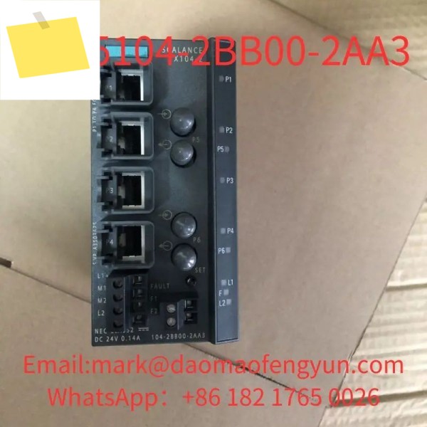 6GK5104-2BB00-2AA3 중고 테스트 완료, 양호한 상태 SCALANCE X104-2, 비관리형 IE 스위치 제품 이미지