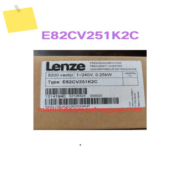 E82CV251K2C 0.25kW 출력의 신품 주파수 변환기 제품 이미지