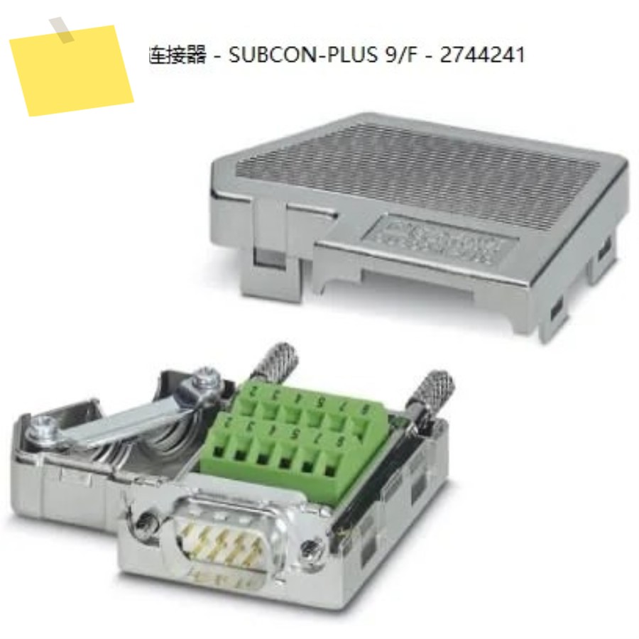 Phoenix D-SUB 버스 커넥터-SUBCON-PLUS 9F- 2744241 제품 이미지