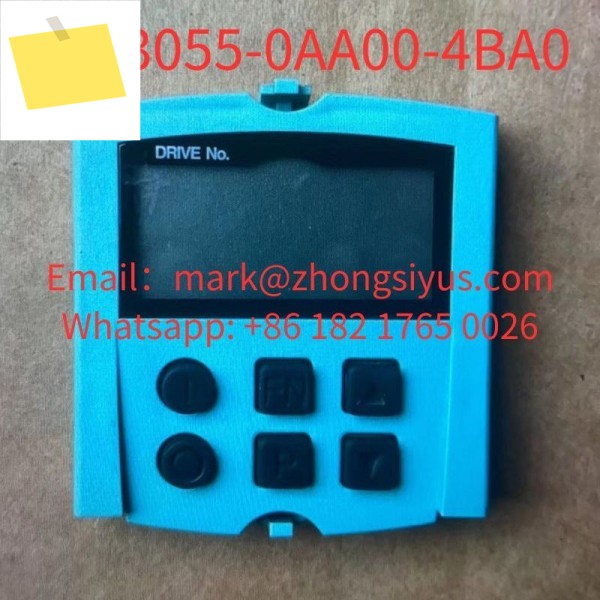 6SL3055-0AA00-4BA0 SINAMICS S120 기본 조작 패널 판넬 판네루 BOP20 중고 테스트됨 100% OK 제품 이미지