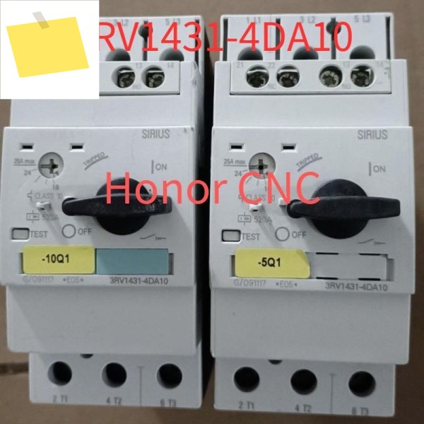 3RV1431-4DA10 사용 테스트됨 양호, 상태 회로 차단기 크기 S2 변압기 도란스 보호용 제품 이미지