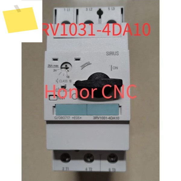 3RV1031-4DA10 사용 테스트 완료, 양호한 상태 모터 보호용 회로 차단기 크기 S2 제품 이미지