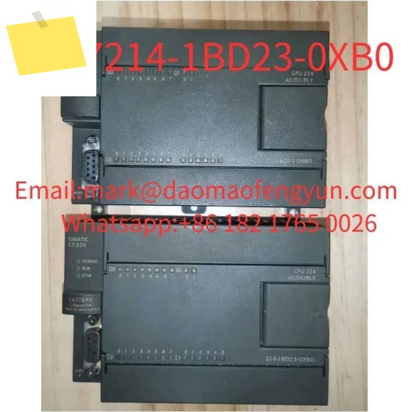 6ES7214-1BD23-0XB0 중고 모듈 테스트 완료 양호한 상태 SIMATIC S7-200, CPU 224 컴팩트 유닛 제품 이미지