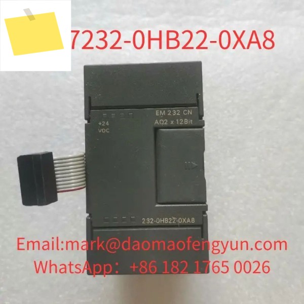 6ES7232-0HB22-0XA8 중고 테스트 완료 양호한 상태 EM 232 CN AQ2x12Bit 사용자 전원 21-28 VDC 제품 이미지