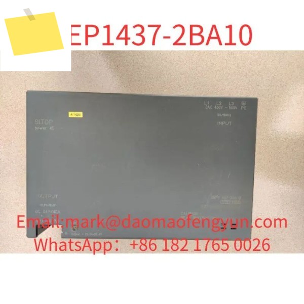 6EP1437-2BA10 중고 테스트 완료 양호한 상태 SITOP 전원 40 제품 이미지