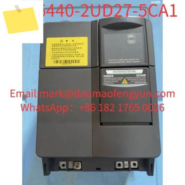 6SE6440-2UD27-5CA1 중고 테스트 완료, 양호한 상태 MICROMASTER 440 제품 이미지