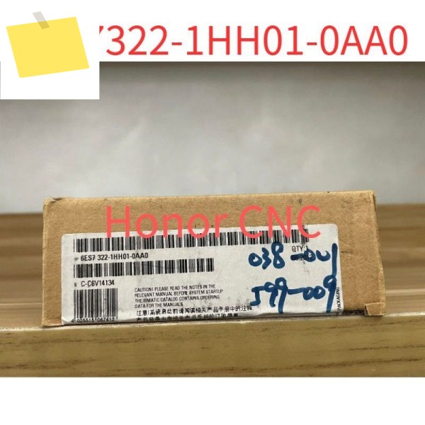 6ES7322-1HH01-0AA0 새제품, SIMATIC S7-300, 디지털 출력 SM 322, 절연 16 DO, 릴레이 접점, 1x 20극 제품 이미지