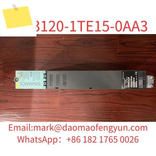 6SL3120-1TE15-0AA3 중고 테스트 완료 양호한 상태 SINAMICS S120 단일 모터 모듈 제품 이미지