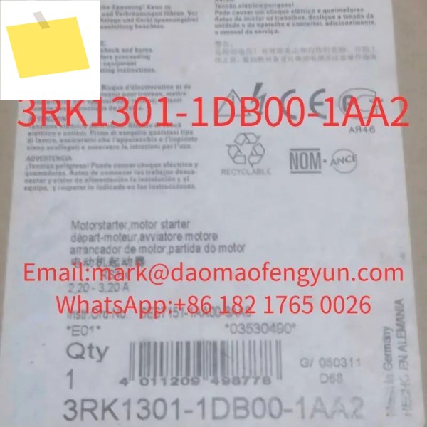 ET 200S 표준 역전 스타터용 3RK1301-1DB00-1AA2 RS1-X 제품 이미지