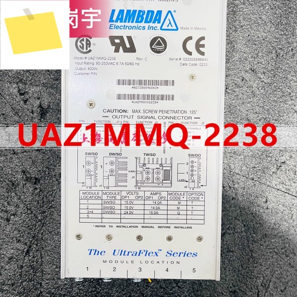 LAMBDA 400W UAZ1MMQ-2238용 원래 전원 공급 장치 분해 새 제품처럼 작동 제품 이미지