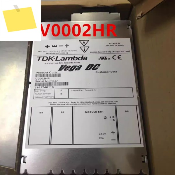 TDK-LAMBDA VEGA DC V0002HR용 새 원본 전원 공급 장치 제품 이미지