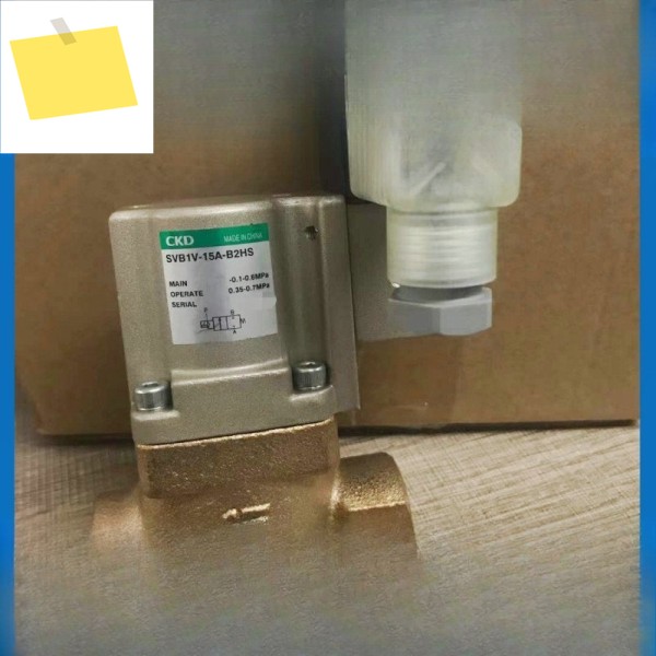 CKD 공기 제어 밸브 부품, 새 SVB1A-15A-B2HS-DC24V 제품 이미지