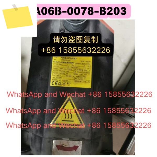 중고 전기 기계 A06B-0078-B203 기능 테스트 OK 제품 이미지