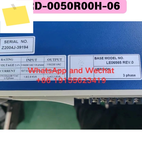 사용된 LR06565 PRD-0050R00H-06 Z06L-76521 드라이버 기능 테스트 완료 제품 이미지