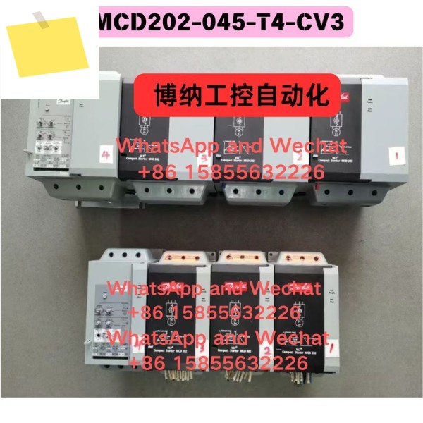 중고 MCD202-045-T4-CV3 소프트 스타트 기능 OK 제품 이미지