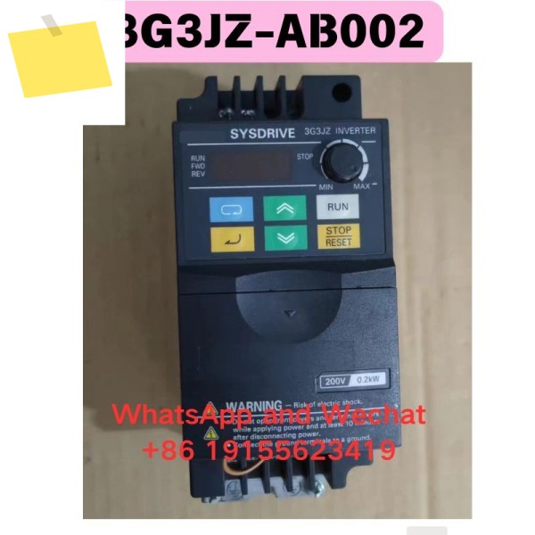 중고 3G3JZ-AB002 주파수 변환기 기능 테스트 OK 제품 이미지