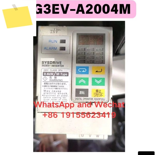 중고 3G3EV-A2004M 주파수 변환기 기능 테스트 OK 제품 이미지