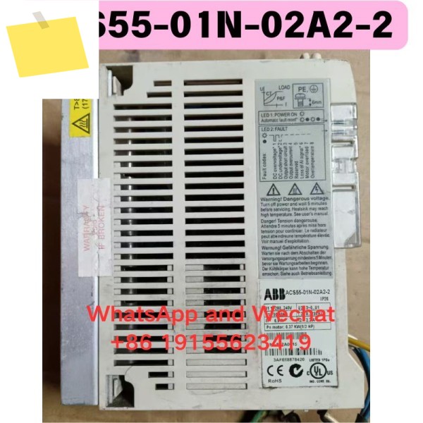 중고 ACS55-01N-02A2-2 주파수 변환기 기능 테스트 OK 제품 이미지