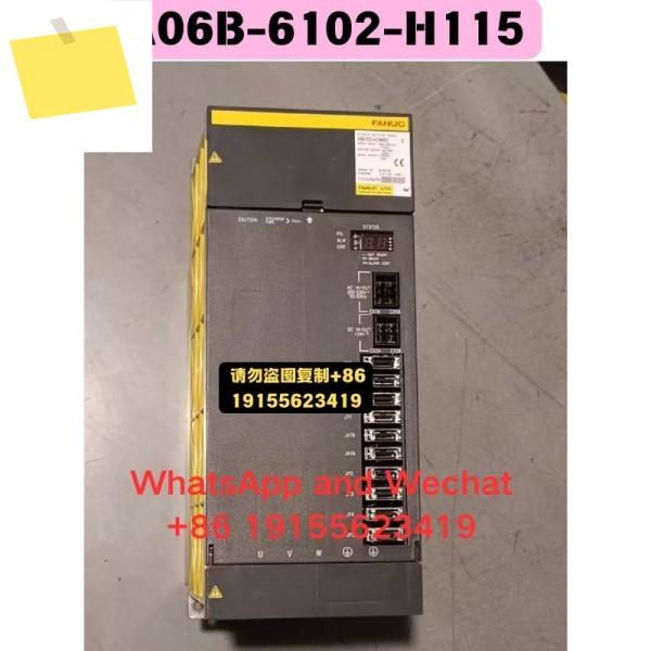 중고 A06B-6102-H115 드라이버, 기능 테스트 OK 제품 이미지