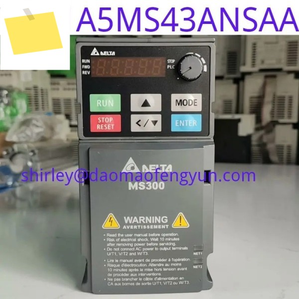 중고 VFD1A5MS43ANSAA 주파수 변환기, 원래 분해품, 380V 0.4Kw 제품 이미지