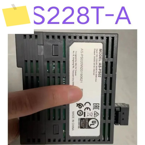 중고 테스트 OK AS228T-A 및 AS-PS02 프로그래밍 가능 컨트롤러 제품 이미지