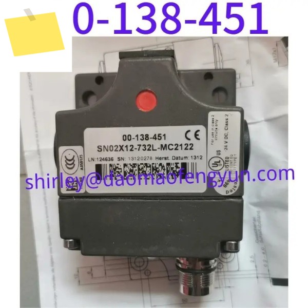 중고 센서 00-138-451 SN02X12-732L-MC2122 제품 이미지