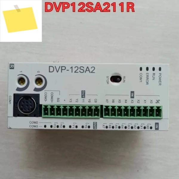중고 PLC 모듈 DVP12SA211R 기능 테스트는 정상입니다. 제품 이미지