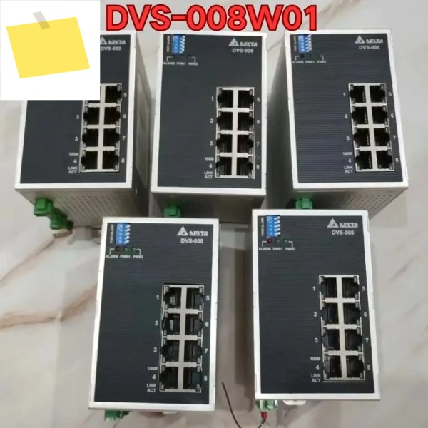 중고 분해형 네트워크 스위치 DVS-008W01 기능 테스트는 정상입니다. 제품 이미지