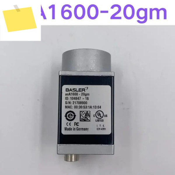 중고 테스트 OK 산업용 카메라 acA1600-20gm 제품 이미지