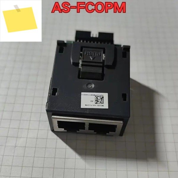 중고 PLC 모듈 AS-FCOPM 기능 테스트는 정상입니다. 제품 이미지