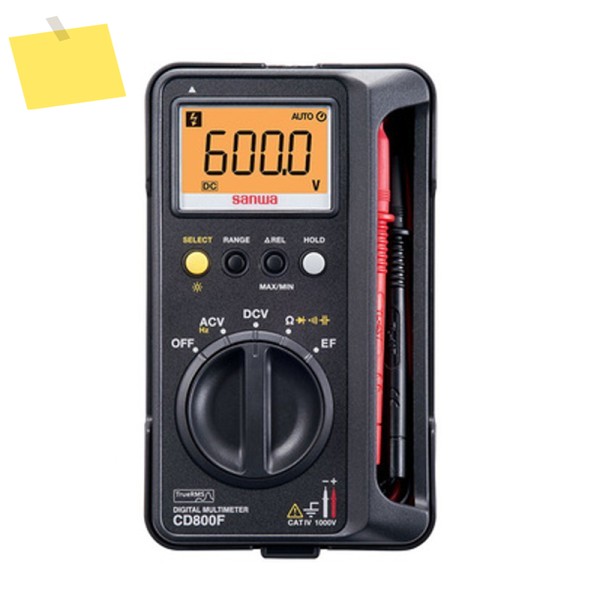 산와 CD800F 디지털 멀티미터올인원 DMM 트루 RMS CAT IV 새 제품 제품 이미지