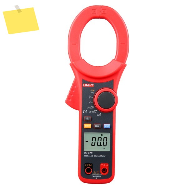 UNI-T UT220 2000A 자동 범위 데이터 홀드 LCD 백라이트 디지털 클램프 미터 멀티테스터 제품 이미지