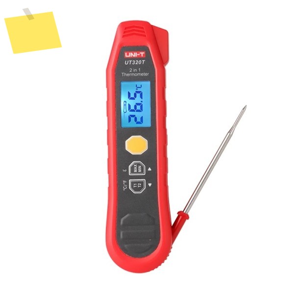 UNI-T UT320T 2-in-1 적외선 디지털 온도계 측정기 프로브 제품 이미지